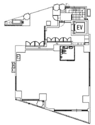 SIL西新宿 1階 間取り図