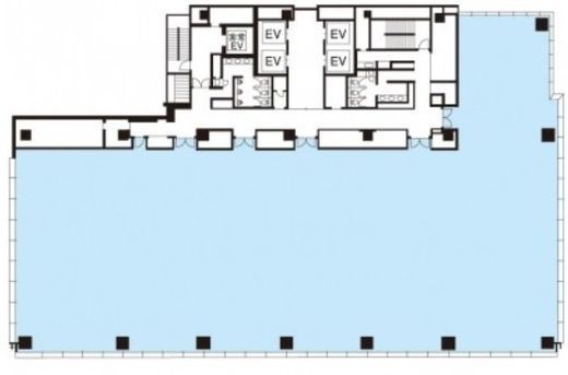 NMF芝公園ビル 601 間取り図