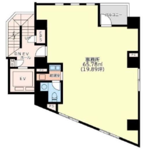 金松堂ビル 3階 間取り図