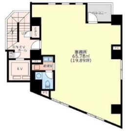 金松堂ビル 3階 間取り図