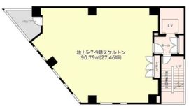 第二雨宮ビル 5階 間取り図