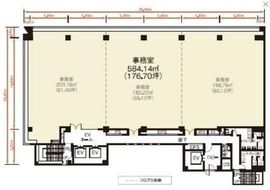 NBF東銀座スクエア 701 間取り図
