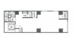 銀座NHビル(店舗・事務所) 3階 間取り図