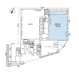 KDX飯田橋スクエア 101 間取り図