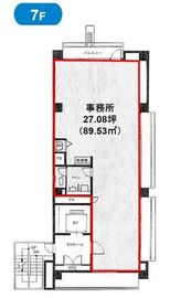 虎ノ門第一法規ビル 7階 間取り図
