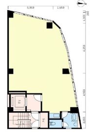M.Y赤坂 2階 間取り図