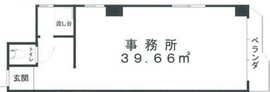 ミサワビル 603 間取り図