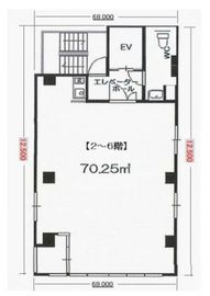 グラニート丸絖ビル 4階 間取り図