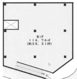 第一太田ビル B1階 間取り図
