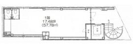 星野神田西口ビル 1階 間取り図
