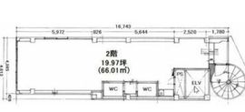 星野神田西口ビル 2階 間取り図
