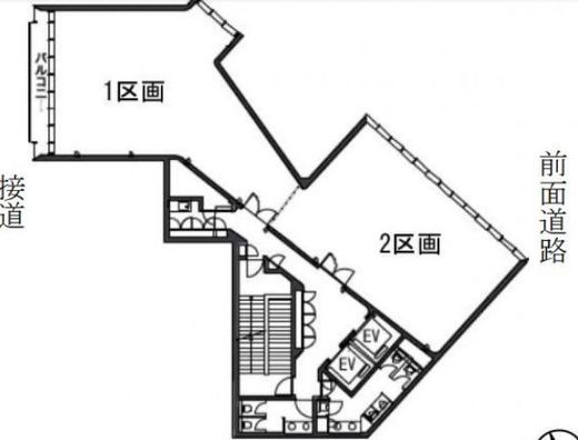 神田小川町三丁目ビル 7階1 間取り図
