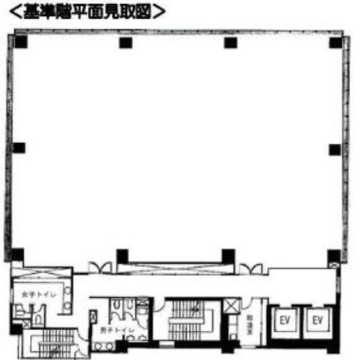 (仮称) KR GINZAⅡ 6階 間取り図