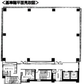 (仮称) KR GINZAⅡ 6階 間取り図