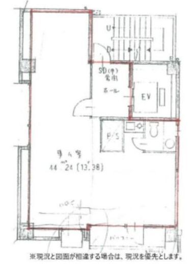EST秋葉原(旧:藤井ビル(秋葉原)) 7階 間取り図
