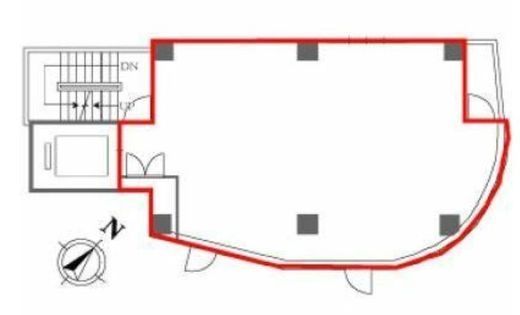 第V大栄ビル 5階 間取り図