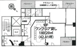 JC九段下ビル 9階 間取り図