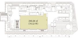 新橋東急ビル 1階 間取り図