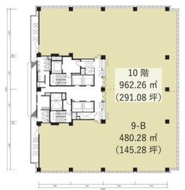 品川東急ビル 10階 間取り図