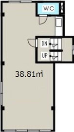 代々木パークビル 4階 間取り図