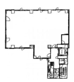 GINZA ONE BUILDING(旧:ホーメスト木箱銀座ビル) 6階 間取り図