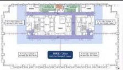 JA共済ビル 3階店舗 間取り図