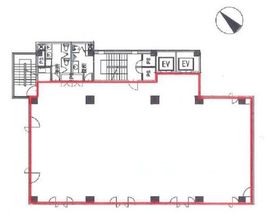 ヒューリック渋谷二丁目ビル 5階 間取り図