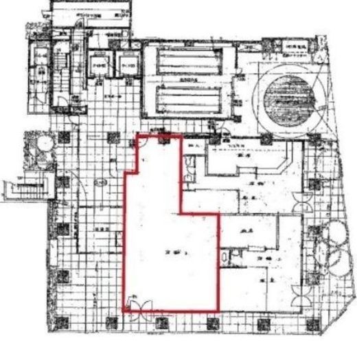 ヒューリック新御徒町 1階 間取り図