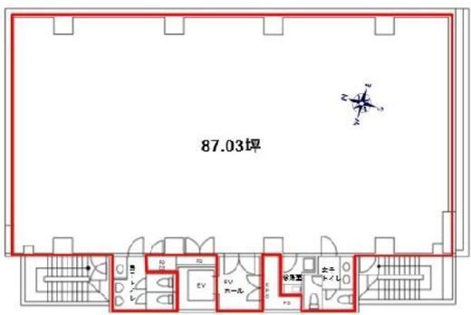 Daiwa日本橋本石町ビル 5階 間取り図