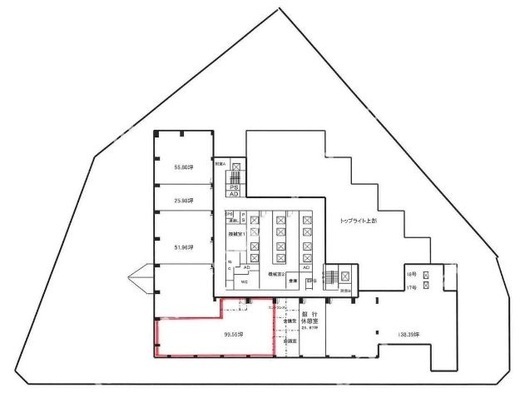 新宿エルタワー 3階3 間取り図