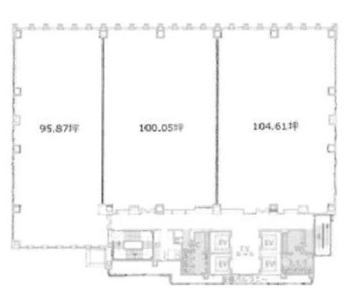 S-GATE赤坂山王 8階 間取り図