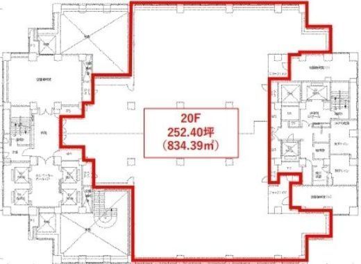 スフィアタワー天王洲 20階 間取り図