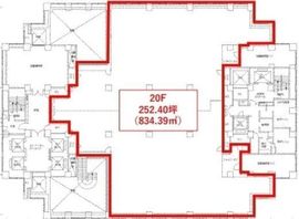 スフィアタワー天王洲 20階 間取り図
