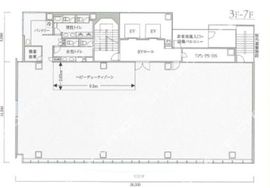 PMO西新橋 9階 間取り図
