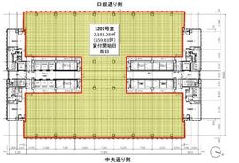 日本橋三井タワー 703 間取り図