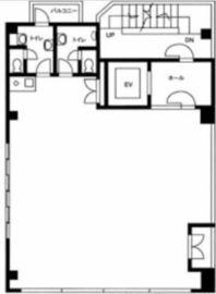 西新宿アイコービル 2階 間取り図