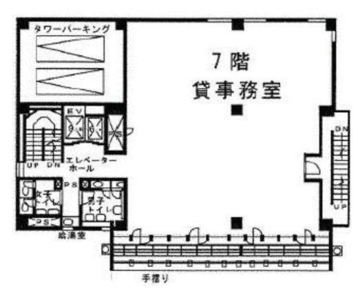 麻業会館 7階 間取り図