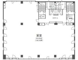 NK真和ビル 5階 間取り図