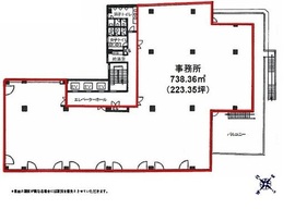 五反田NTビル 4階 間取り図