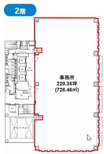 Mita S-Garden 2階 間取り図