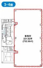 Mita S-Garden 3階 間取り図