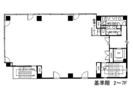 ITOビル(水天宮前) 3階 間取り図