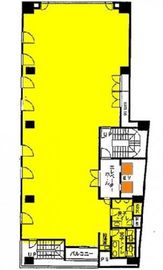 渋谷KIビル 6階 間取り図