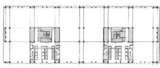 秋葉原UDX 18階CDE区画 間取り図