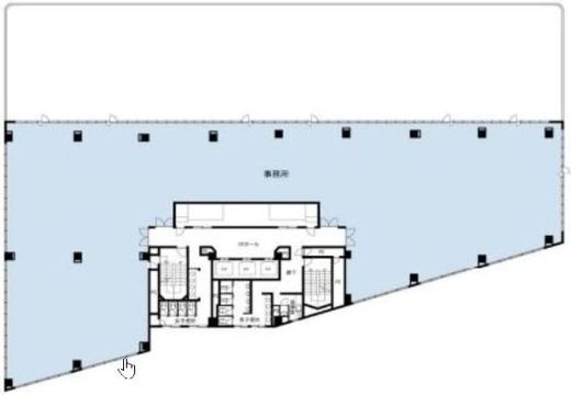 KDX東品川 5階 間取り図