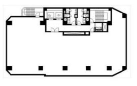 羽衣ビル 5階 間取り図