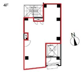 ルナージュビル 4階 間取り図