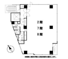 五反田NT 4階 間取り図