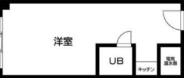 ハイシティ代々木 206 間取り図