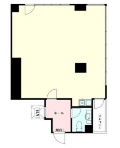 YHSビル 6階 間取り図
